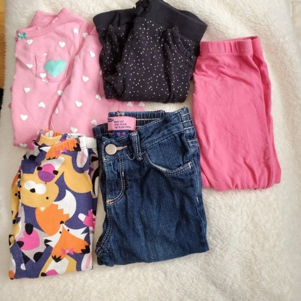 Girls - 9- 12 M.  Lot of 5